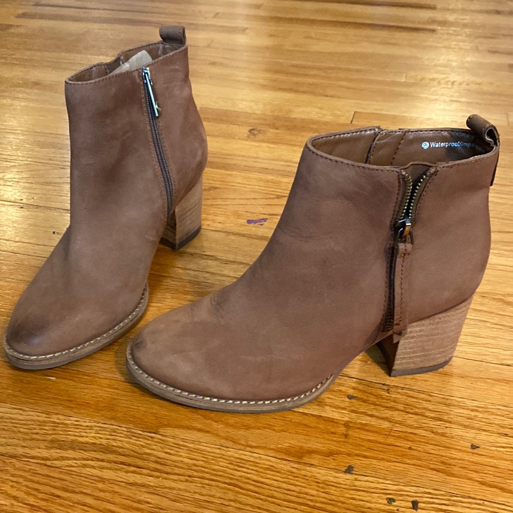 Blondo waterproof brown/tan leather